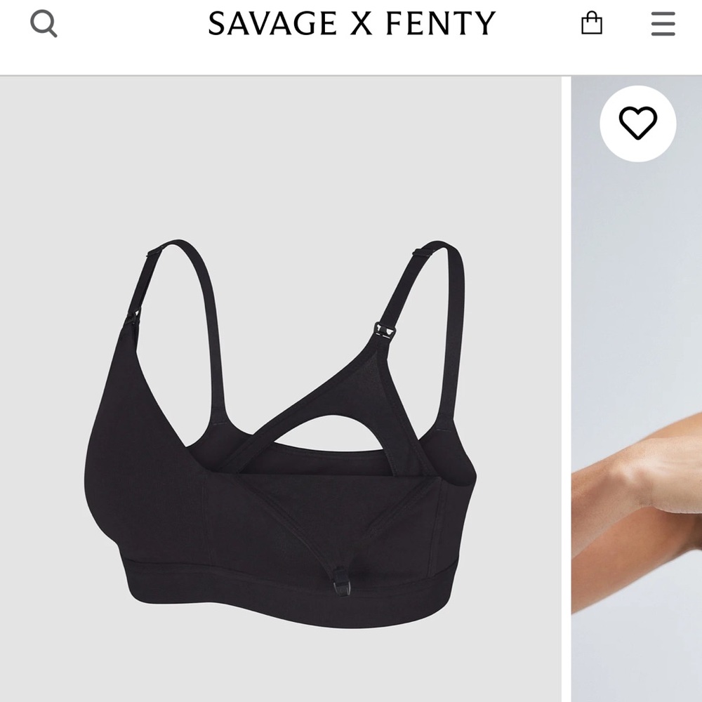 Savage x fenty maternity bralette